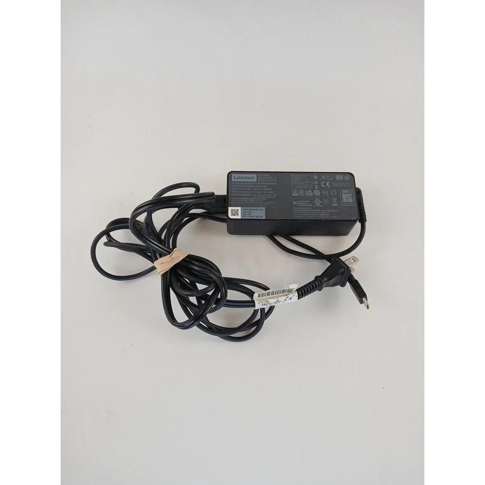 Lenovo Laptop Charger 65W Watt USB Type C(USB-C) AC Power Adapter ADLX65YLC2D